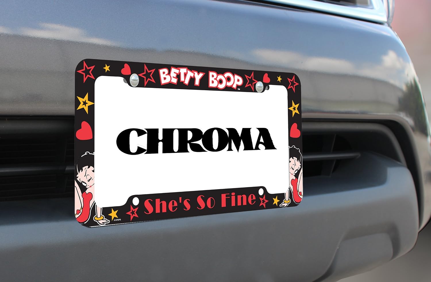 Chroma 6000 Betty Boop Glitter Plastic Frame
