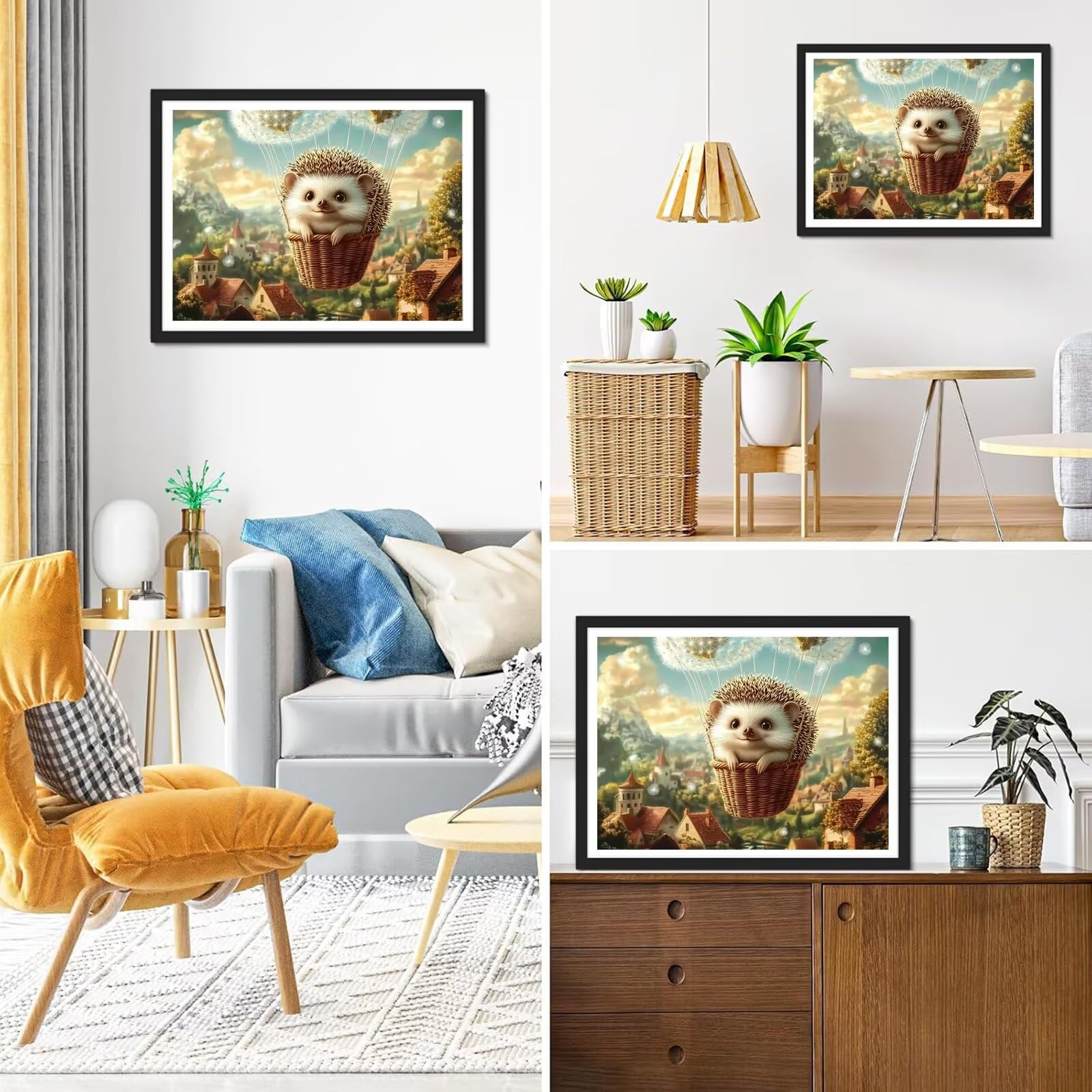 Diamond Painting Landschaft, 5D Diamond Painting Erwachsene 70x90cm qw1-685