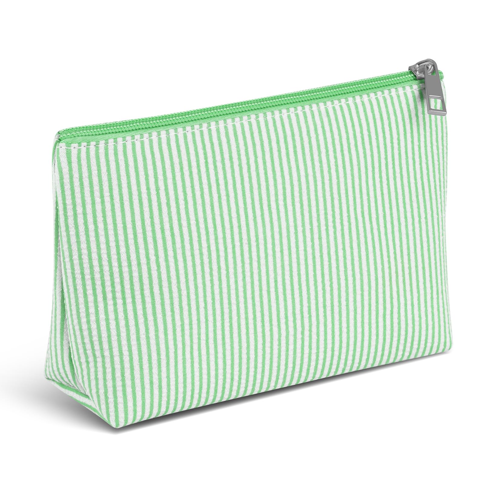 Breteil Small Makeup Bag for Purse Cosmetic Bag with Slip-in Pockets Cute Makeup Bag Travel Makeup Pouch for