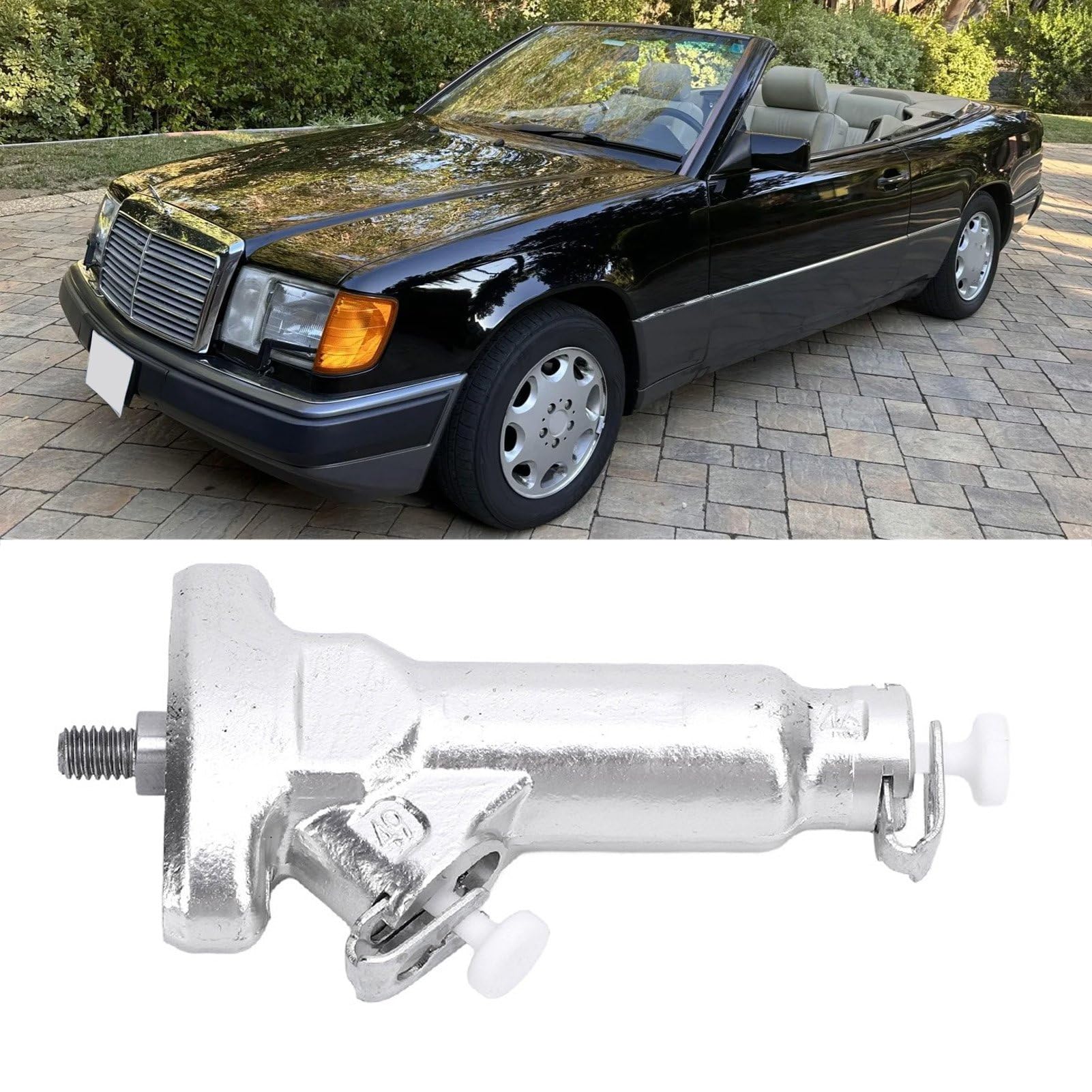Garsent Cilindro Convertible Hidráulico 1298001672 Reemplazo de Rendimiento Mejorado de Aleación de Metal para 300CE 300SL 500SL CLK320 CLK430 SL320 SL500 SL600