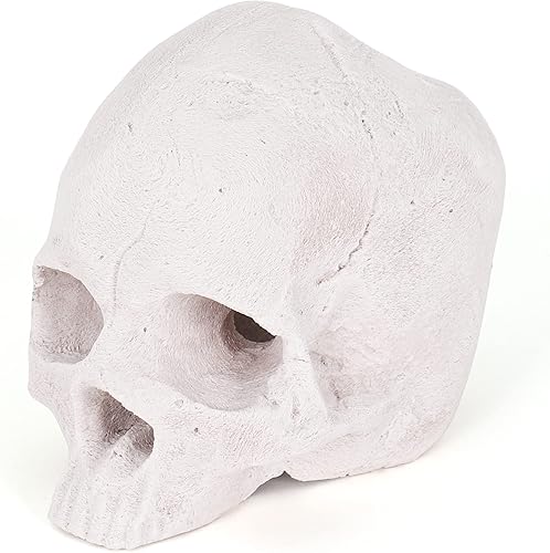 Miniatura 1 de Troncos de fuego de calavera de cerámica, calaveras de fogata, troncos de calavera de cerámica, decoración de cabeza de esqueletocalavera para