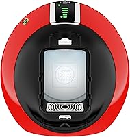 Vista 1 de De 'Longhi Nescafé Dolce Gusto Circolo único Serve Coffee Maker y Espresso machineCapacidad de 50ozCápsula de la base, rojo, Rojo