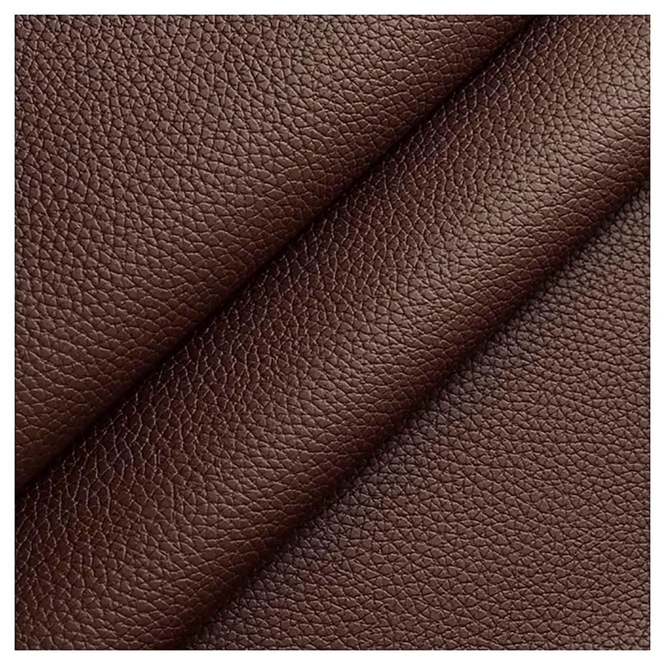 Xeerabdi Self-Adhesive Brown Leather Sticker with Adhesive for Sofas,Car-Bike Seat,Chairs and More–High Durability and Fastest Repair Solution for Damage Leather Surface (Size 30x60cm) (2)