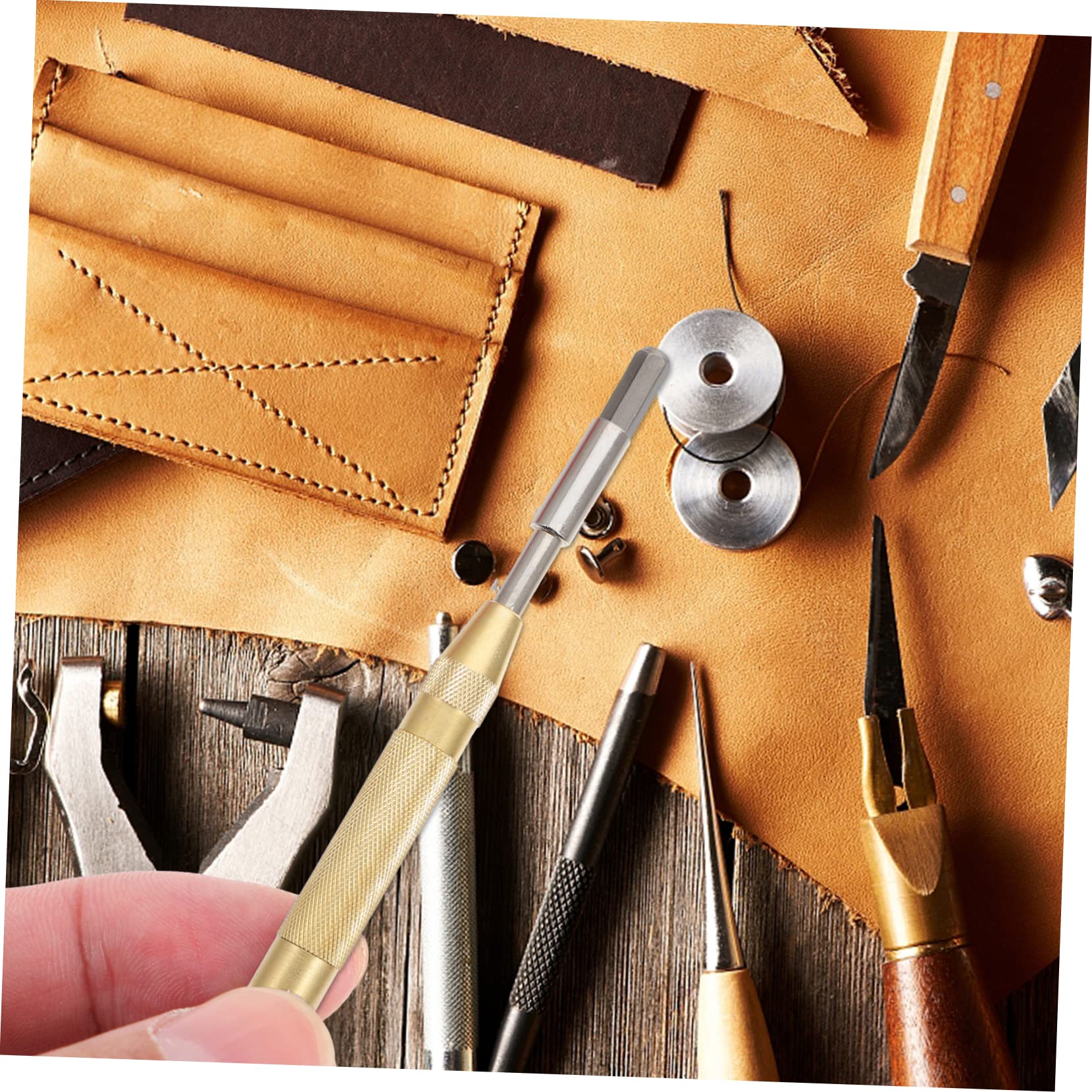 OSALADI DIY Letter Stamp Set Letters Numbers Stamp Punch Set High Strength Alloy Steel Easy to Use for Plastic Marking