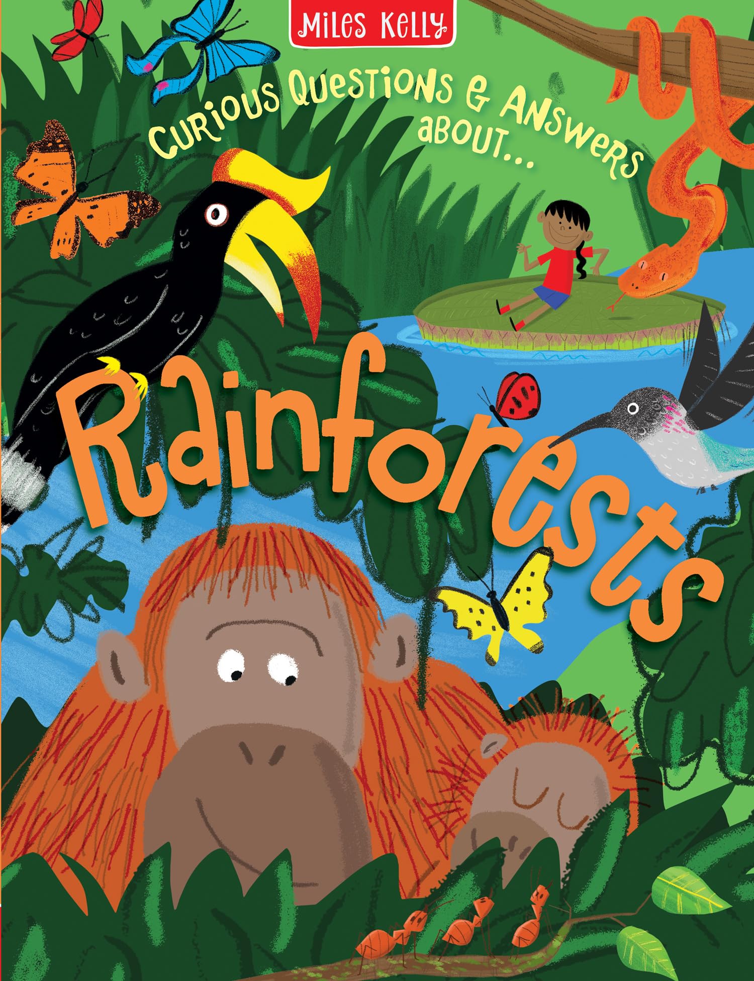 Rainforests: A Humorous Non-Fiction Q&A Book About Wildlife and Nature (Curious Questions & Answers about…)