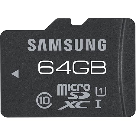 Samsung Electronics 64GB Pro microSDXC Extreme Speed (UHS-1) Class 10 Memory Card (MB-MGCGB/AM) Retail Packaging