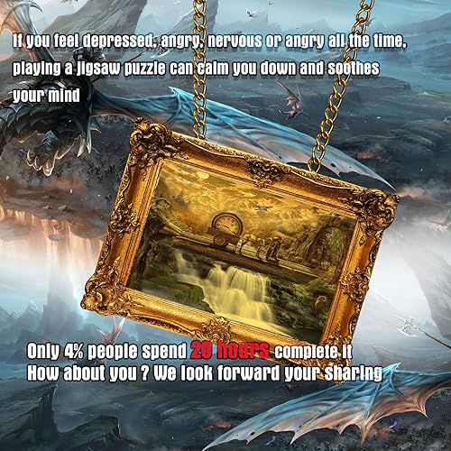 Miniatura 5 de Rompecabezas de 1000 piezas, rompecabezas de 1000 piezas para adultos y niños, rompecabezas de 1000 piezas adecuados para adultos y niños (B0005,