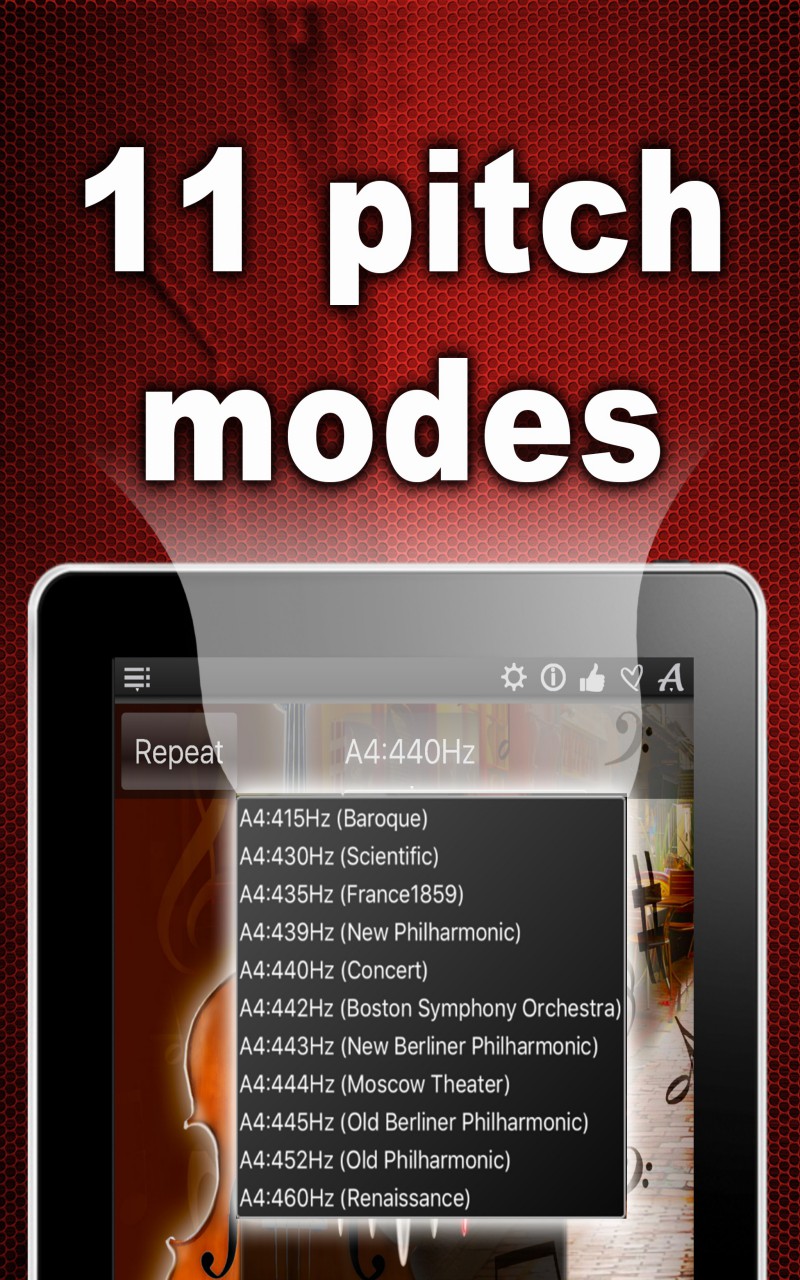 Double Bass Tuner App on Amazon Appstore