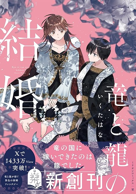 『竜と龍の結婚』の表紙イラスト 電子書籍 漫画