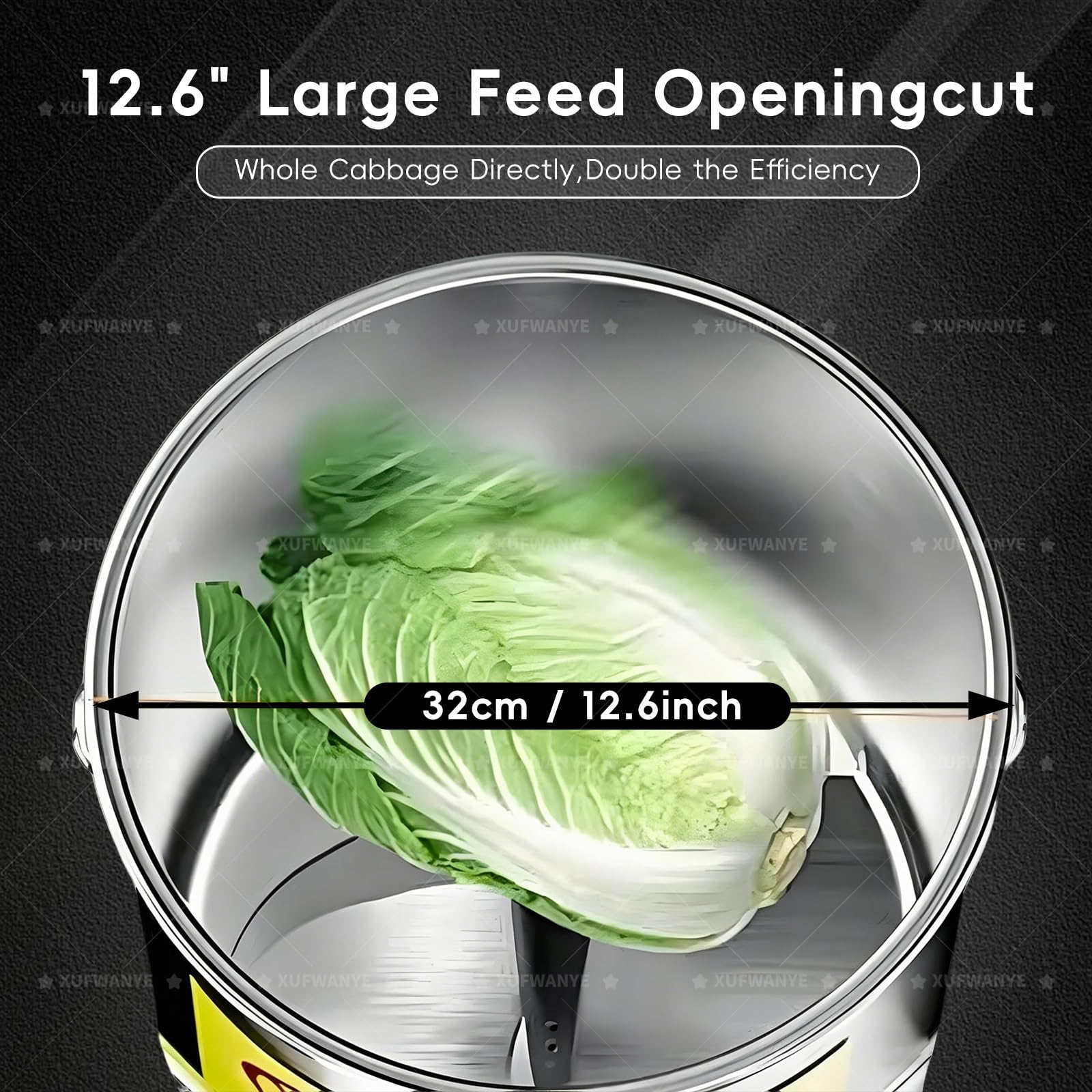 Procesador De Alimentos Comercial, Picadora Eléctrica De Verduras De 3500 RPM, Rallador Y Triturador Profesional De Verduras, para Una Alimentación Animal Eficiente 1800W