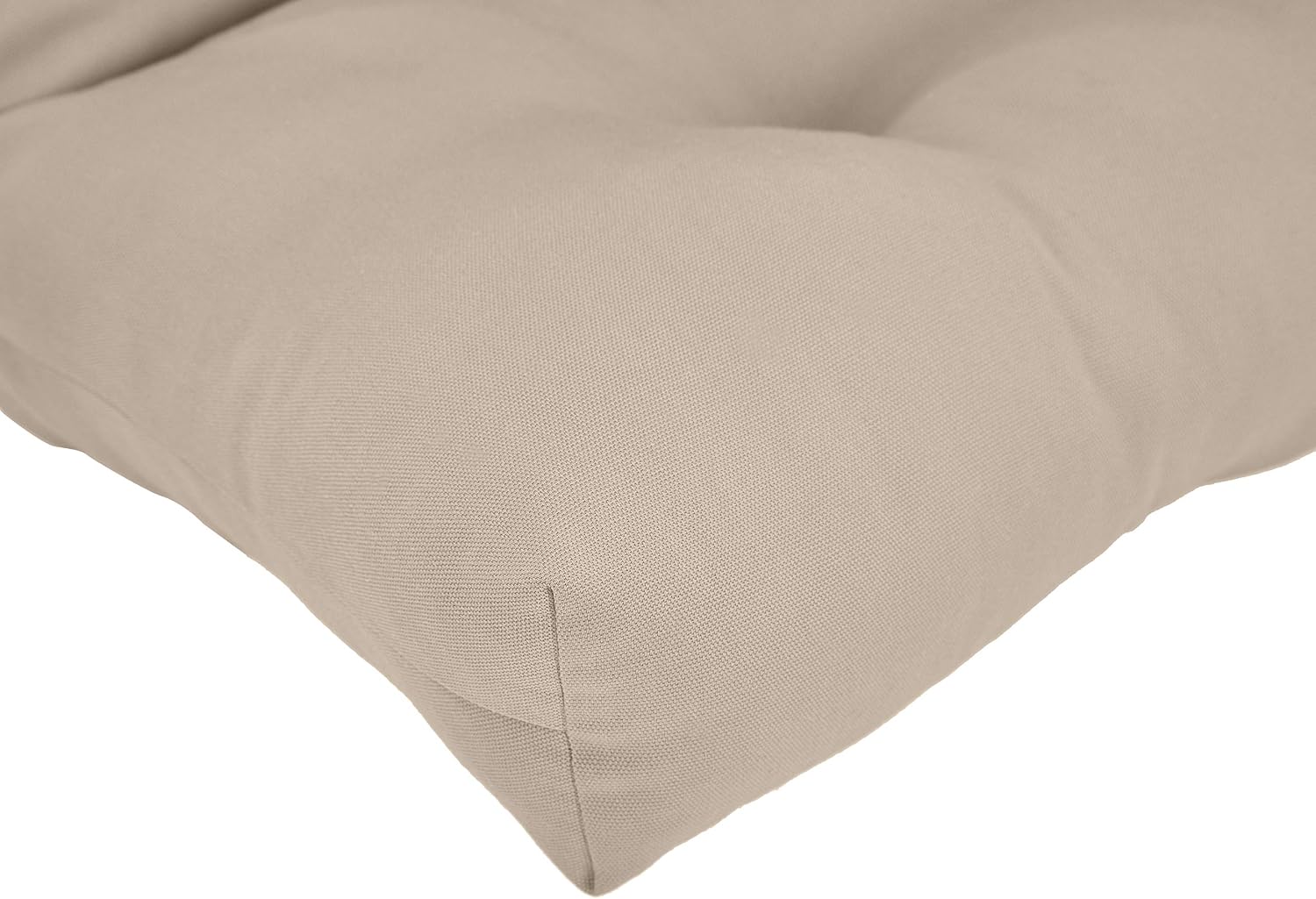 Amazon Basics Tufted Outdoor Lounger Patio Cushion - Khaki