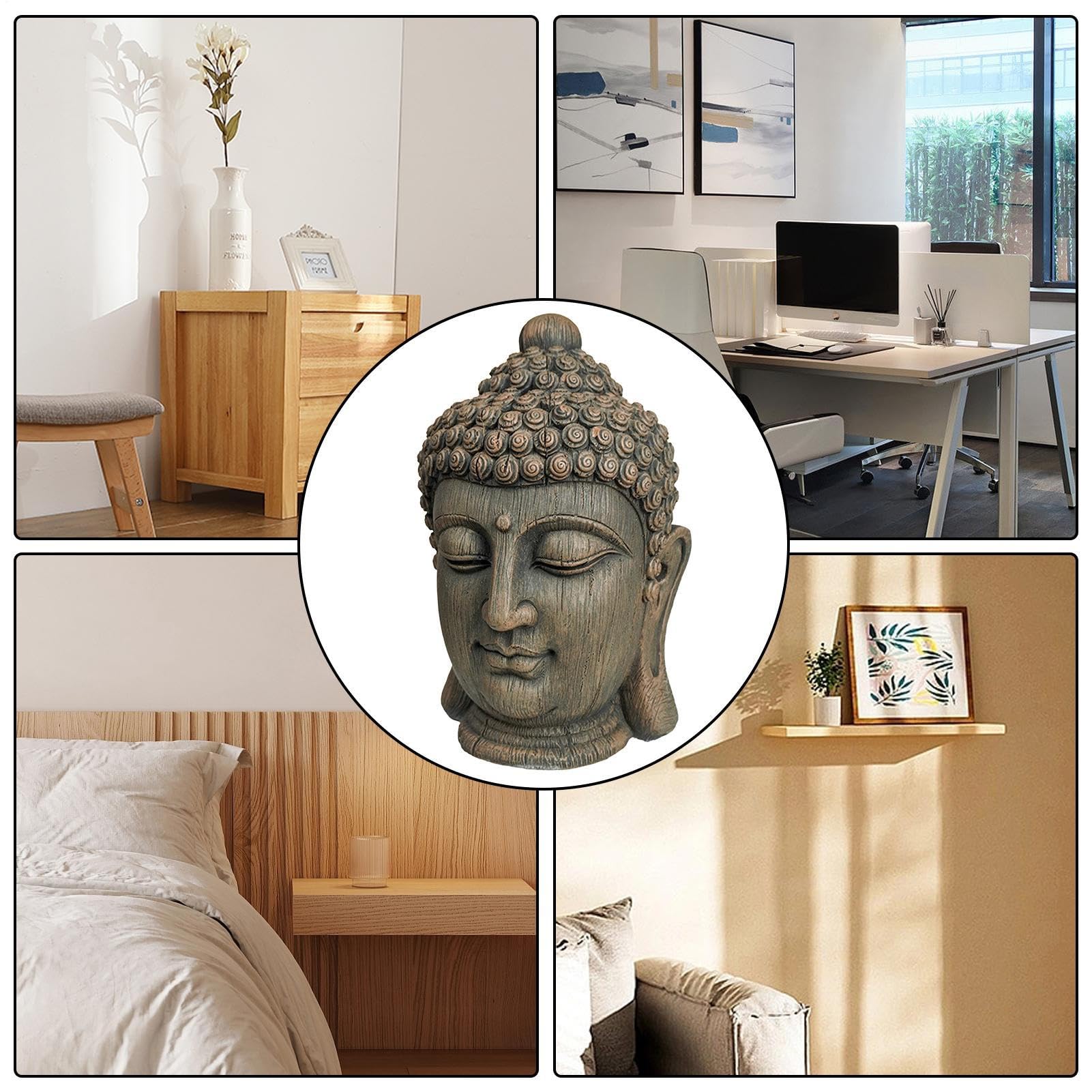 Estatua de Buda meditando | Estatua Decorativa de Buda