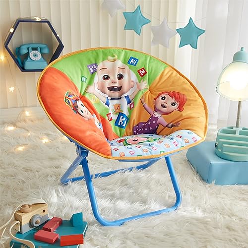 Miniatura 111 de Idea Nuova Paw Patrol Skye - Silla plegable Saucer™ de 19 pulgadas con marco de metal rosa, a partir de 3 años Avengers / Gris,Pistas de