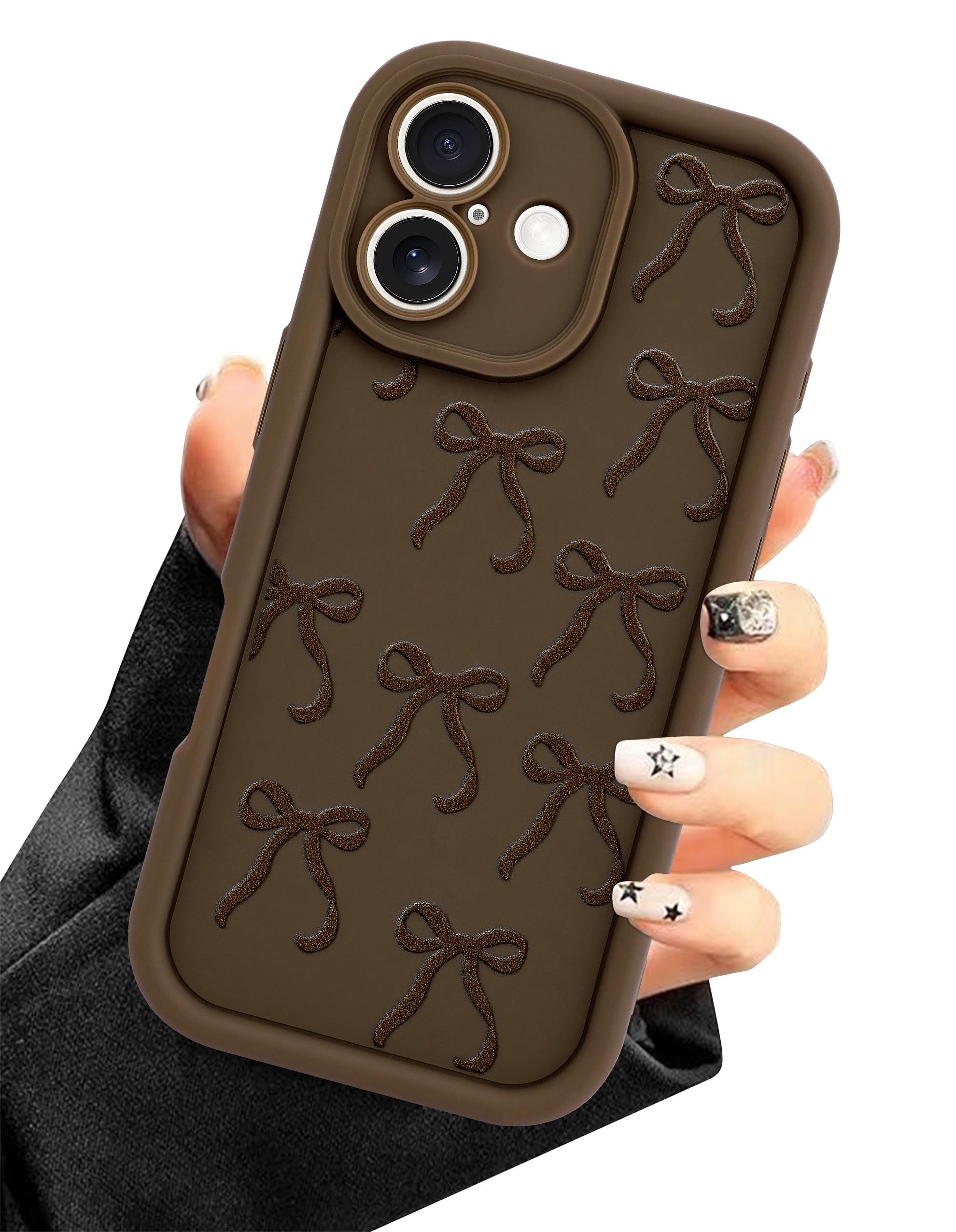 �️Aitipy Brown Bow Phone Case for iPhone 12 Pro Max — electronics deal