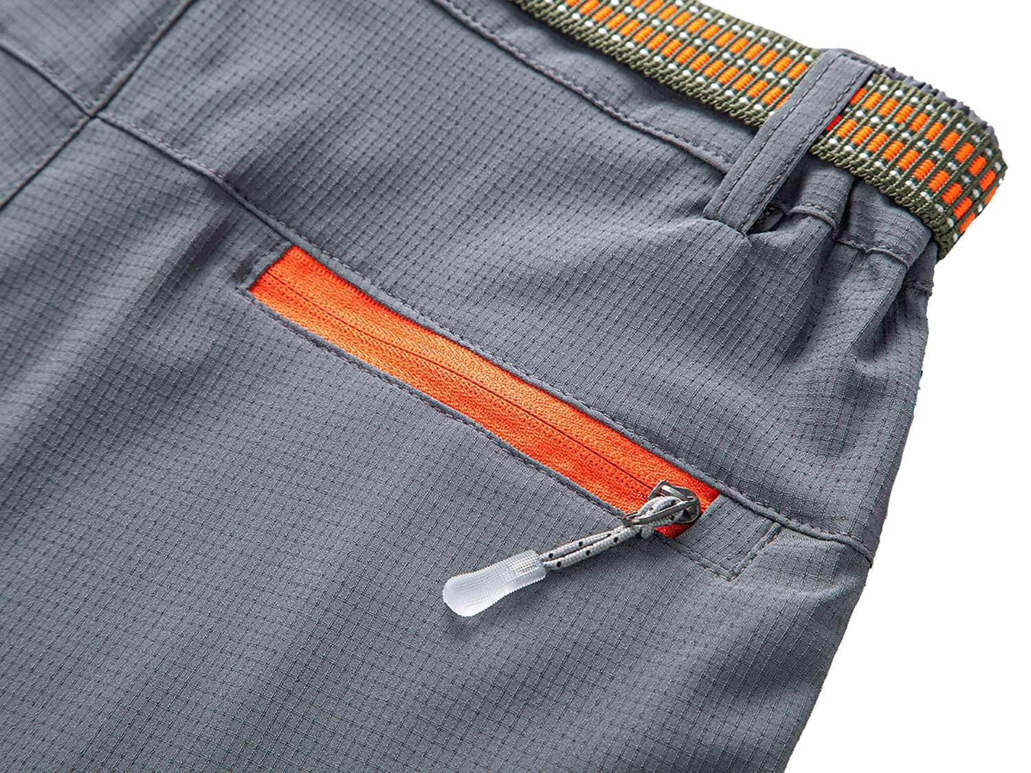 Echinodon Kinder 2-in-1 Outdoorhose Zip Off Hose Wasserabweisend Schnelltrocknend Jungen Mädchen Dünn Leicht Sommerhose Wanderhose Trekkinghose
