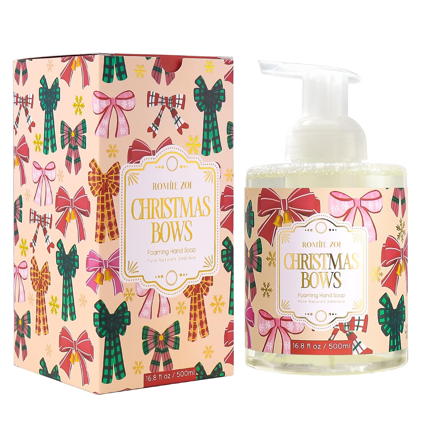 ROMIIE ZOI Christmas Foaming Hand Soap - Winter Candy Apple