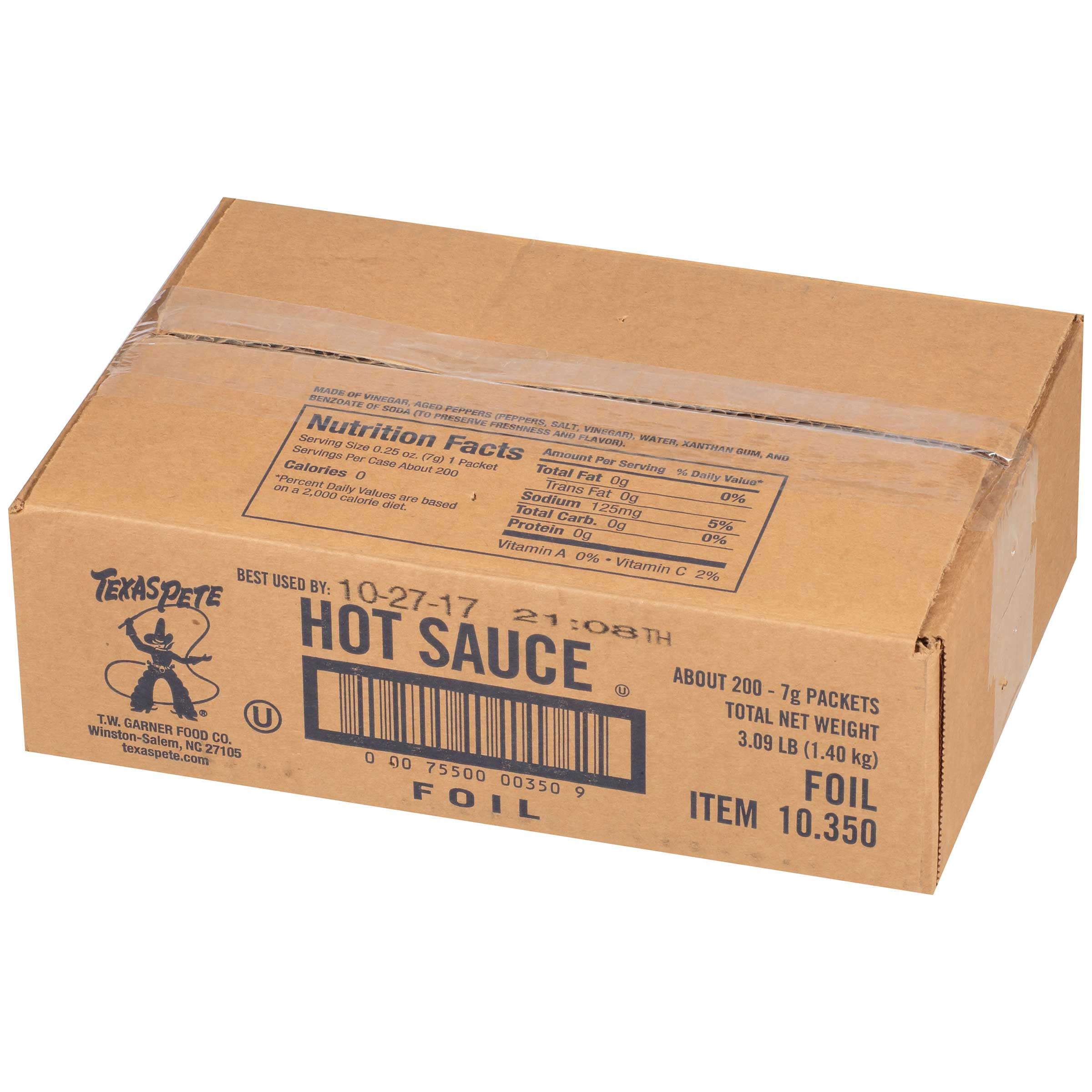 Texas Pete Hot Sauce by T W Garner – Pack of 200