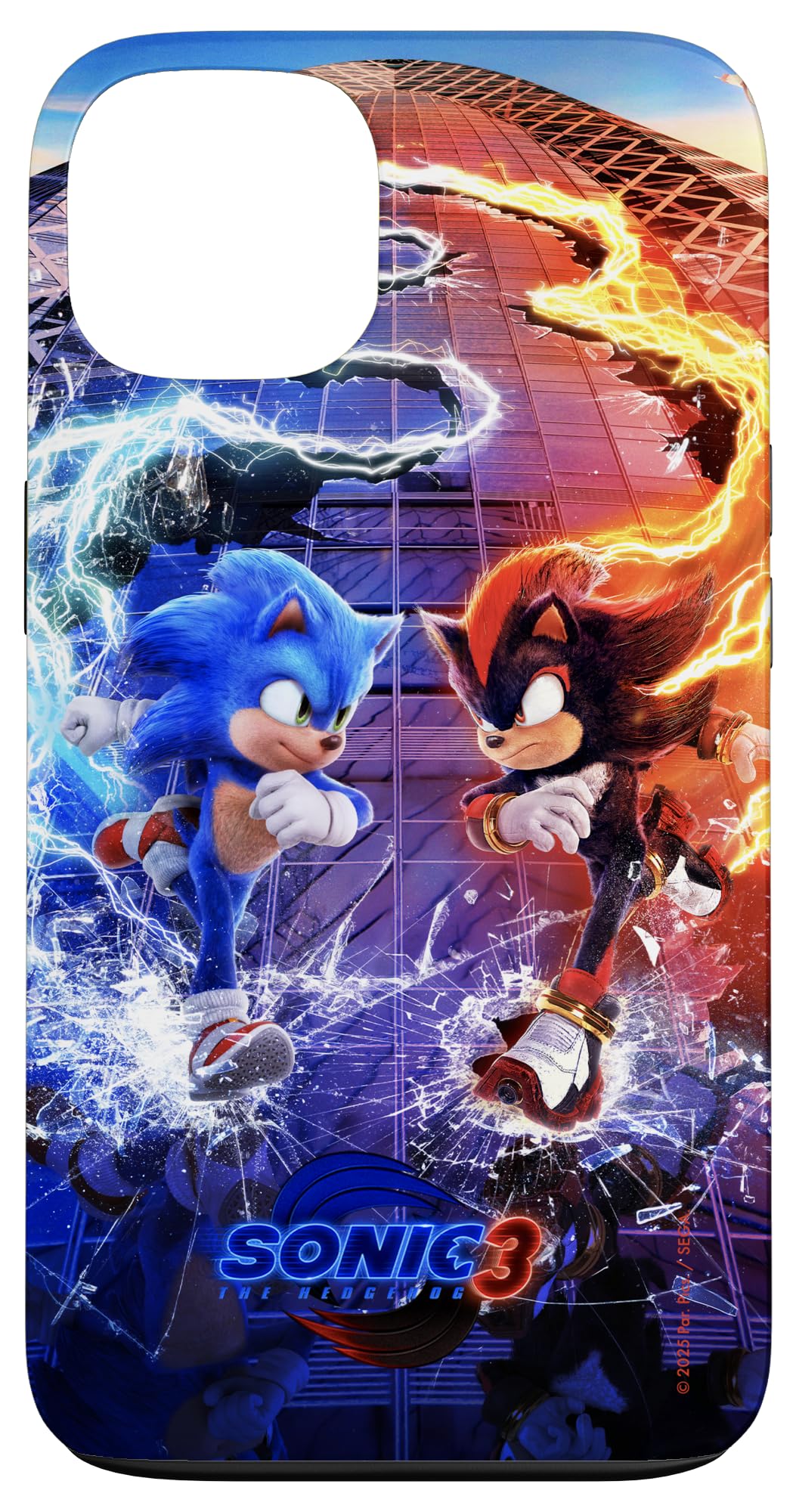Sonic The Hedgehog 3 - Sonic VS Shadow Case for iPhone 13