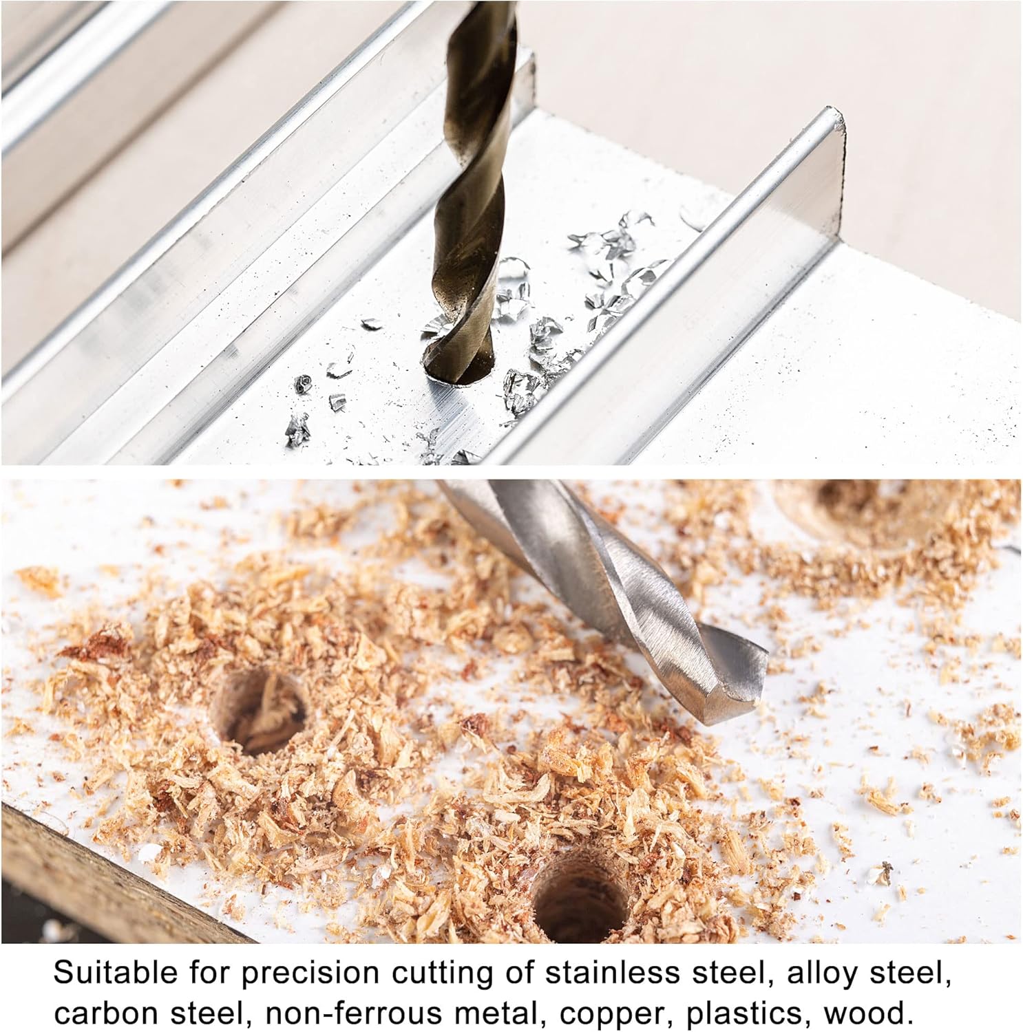 uxcell Carbide Twist Drill Bits 4.2mm, Metric Spiral Flutes Straight Shank Tungsten Steel Drilling Tool for Stainless Steel Alloy Metal