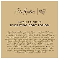 Vista 10 de Sheamoisture Loción corporal hidratante para piel seca Loción sin parabenos de manteca de karité cruda 13 oz