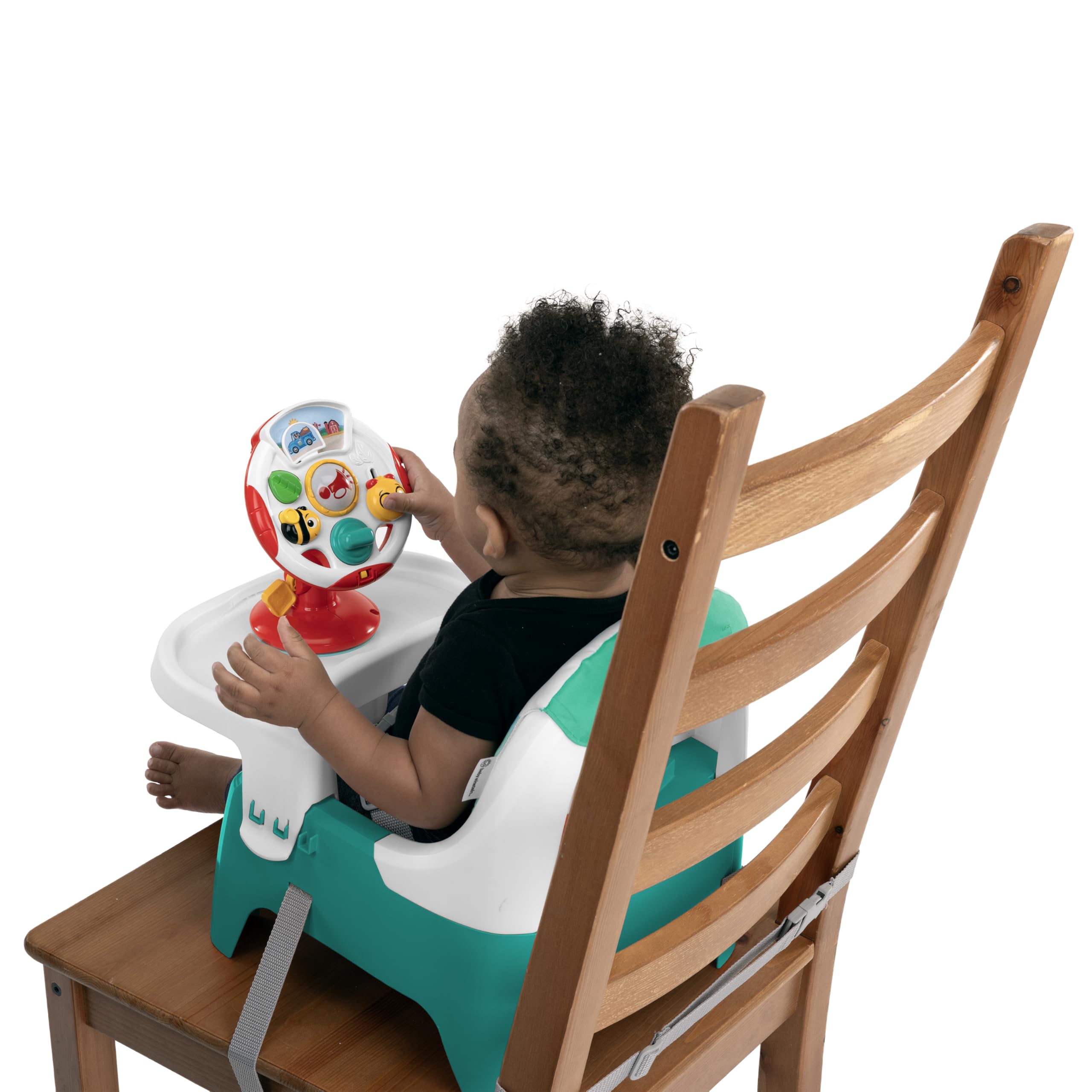 Baby Einstein Farm Explorers Seggiolino Rialzo 2-in-1 Gioco Volante Musicale 6-36 Mesi