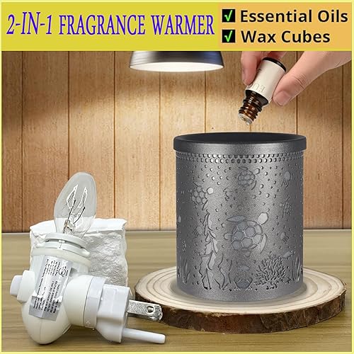 Miniatura 9 de Calentador de cera enchufable, calentador de cera derretida, quemador de cera, calentador de velas, calentador de velas para decoración de oficina