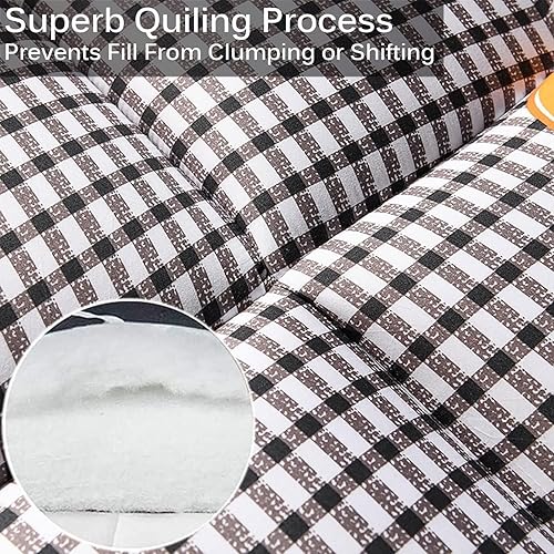 Miniatura 4 de Colchón portátil plegable individual grueso de estilo japonés para adultos, adecuado para pisos, habitaciones de invitados, dormitorios,