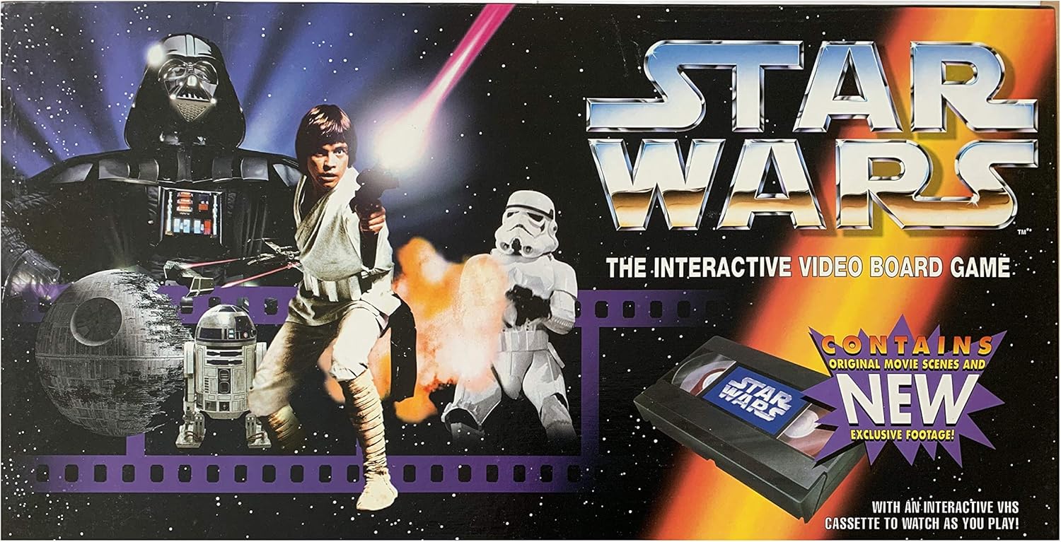Parker Brothers Star Wars Interactive Video Board Game