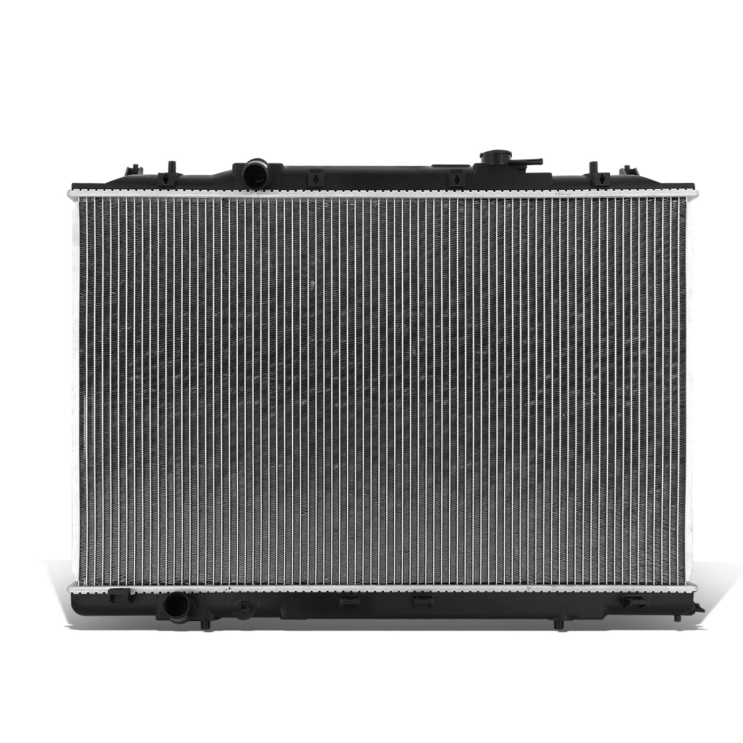 DNA Motoring OEM-RA-13402 1-Row Aluminum Core Radiator Compatible with 16-20 Pilot / 17-20 Ridgeline 3.0L 3.5L,30-1/8" W X 19-11/16" H X 1" D,1-1/4" Inlet / 1-1/4" Outlet