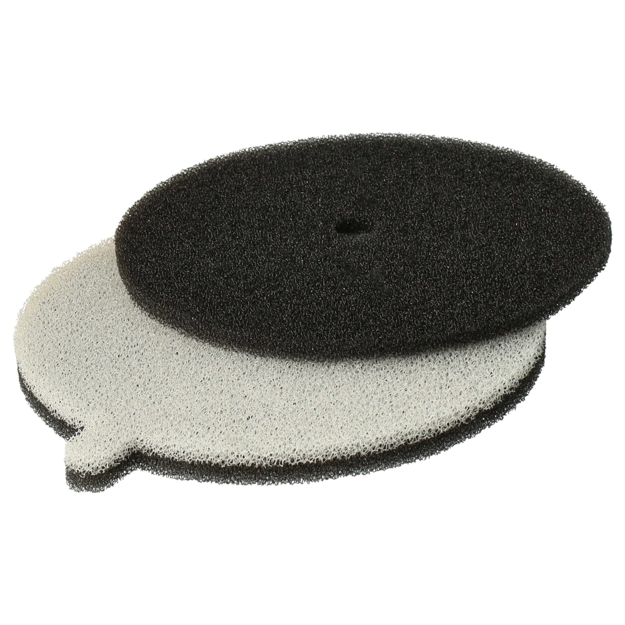 vhbw Zestaw filtrów kompatybilnych z Hoover TS2213 001, TS2265 001, TS2266 011, TS2272 011, TS2308 001, TS2351, U27 Sensory odkurzacz - zamiennik do 09205469