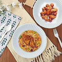 Vista 2 de Perfect Stix Plato de papel 9-100 platos de papel, 9 pulgadas, blanco (paquete de 100)