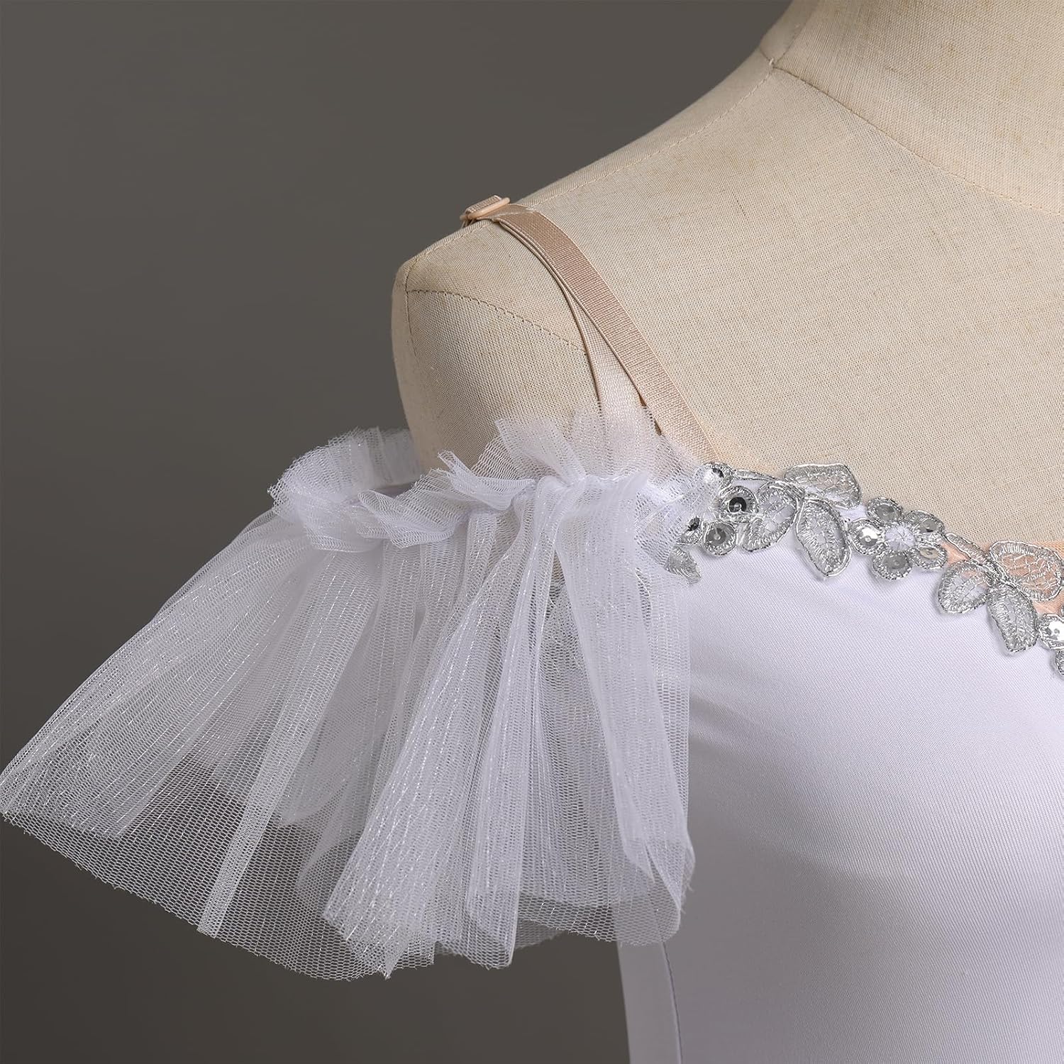 Ballet Leotard for Women Swan Lake Costume Floral Print Professional Ballerina Tulle Tutu Dance Dress - Image 5