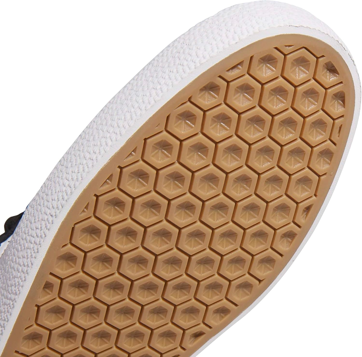 adidas Men's Gazelle ADV Skate Shoes - Core Black/White/Gold Metallic, Size: 8.0 - Image 8