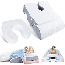 Face Down Pillow After Eye Surgery, Adjustable Prone Massage Pillow