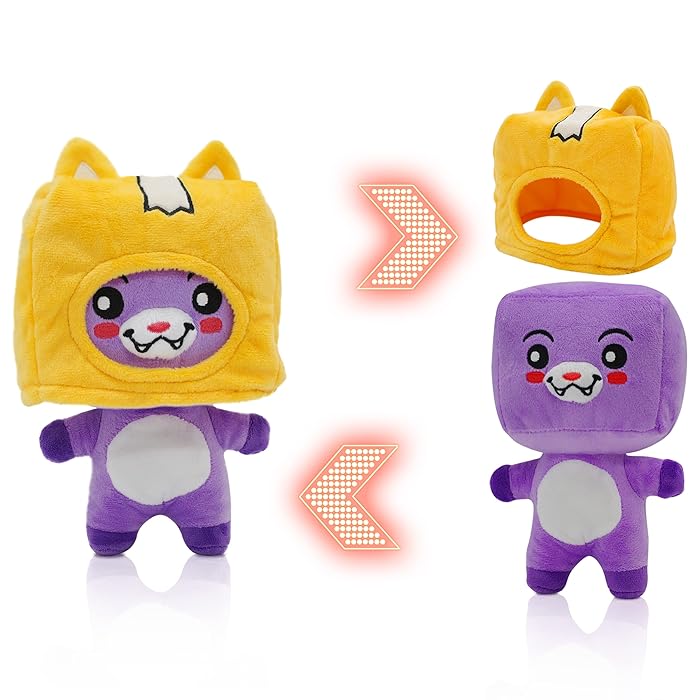 Buy Lankybox Plushies,Lankybox Foxy Plush Toy,Cute Lankybox Foxy and