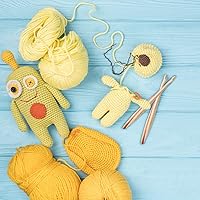 Vista 3 de Divit Shilp Streamline - Ganchos de ganchillo con mango ergonómico, aguja de tejer hecha a mano de 7 pulgadas, mezcla de madera para ganchillo