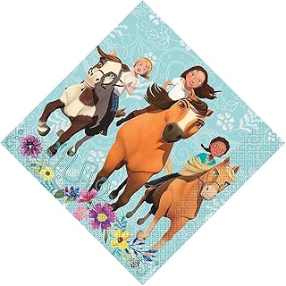 Fun Express - Spirit Lunch Nap for Birthday - Party Supplies - Licensed Tableware - Licensed Napkins - Birthday - 16 Pieces