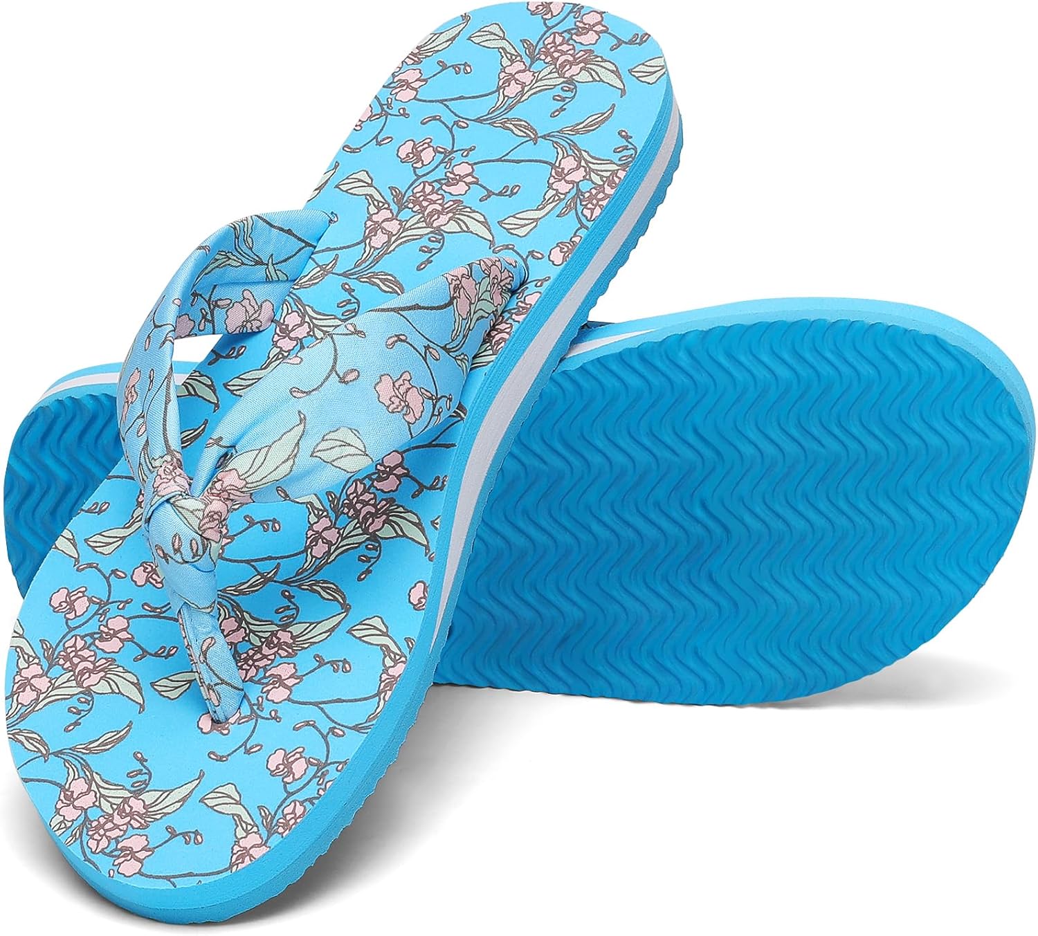 Qzize Flip Flops for Women,Yoga Mat Flip Flops Women,Beach Thong Sandals for Women,Indoor and Outdoor Womens Flip Flops