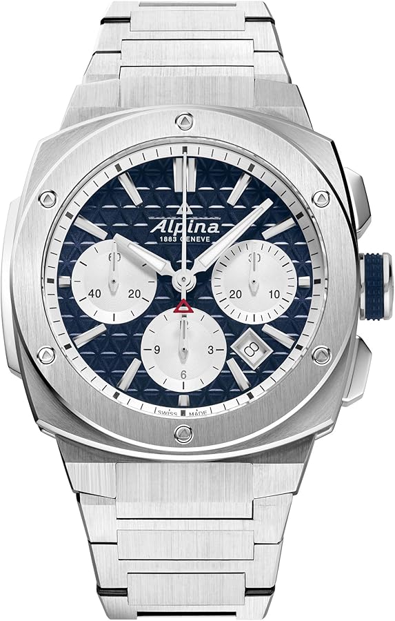 【正規品レア】　アーセナル　アルシャビン Amazon.com: Alpina Mens Alpiner Automatic Chronograph Silver