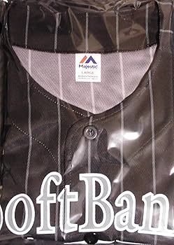 Majestic - 【限定　記念】ソフトバンク　ホークス　15周年　内川　ユニフォーム　XL Majestic - 【限定 記念】ソフトバンク ホークス 15周年 内川