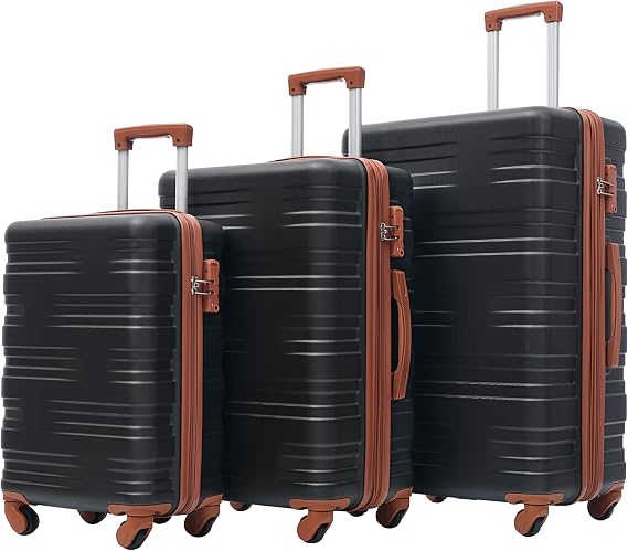Merax 3 Pcs Luggage Set