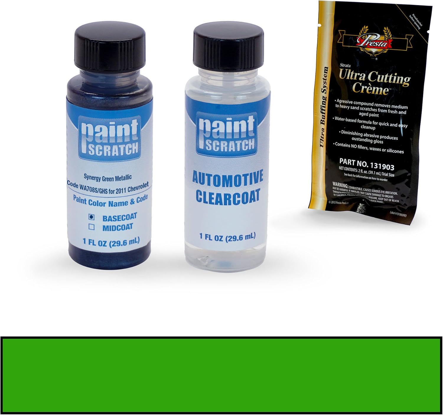 PAINTSCRATCH Synergy Green Metallic WA708S/GHS for 2011