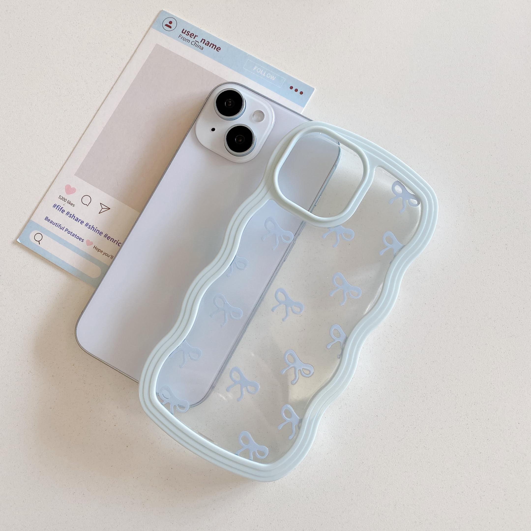 Custodia Per IPhone 12 Con Cornice Ondulata Riccia E Placcata - QLTYPRI - Trasparente, Protezione Fotocamera - 3