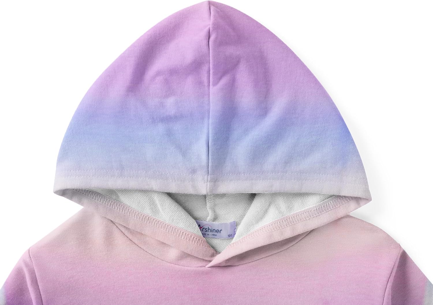 Arshiner 3 Piece Girls Jogger Set Sweatsuits Crop Sweatshirt Hoodie Adjustable Cami Top and Sweatpants - Image 6