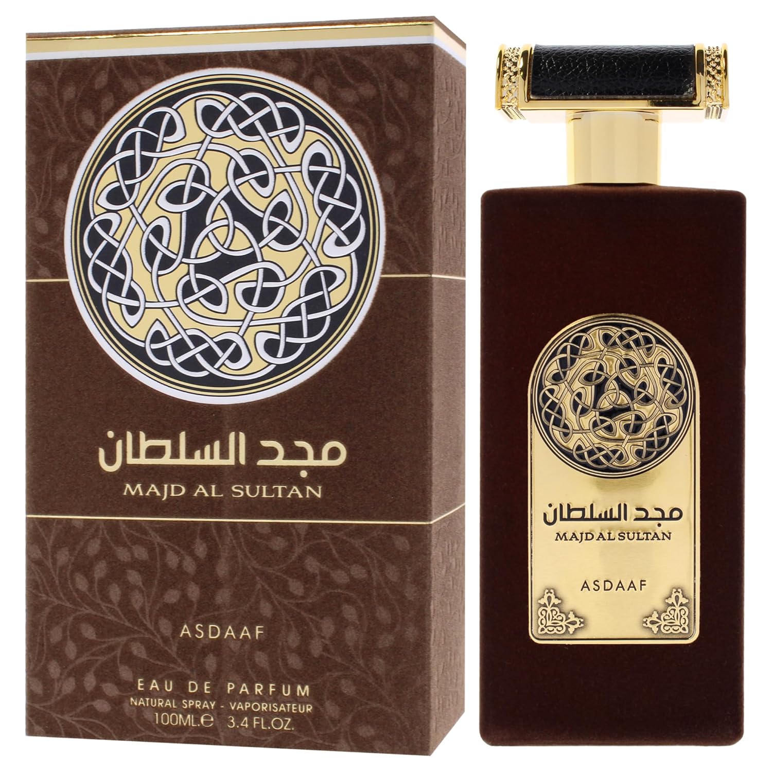 Asdaaf - Majd Al Sultan by Lattafa for Men - 3.4 oz EDP Spray