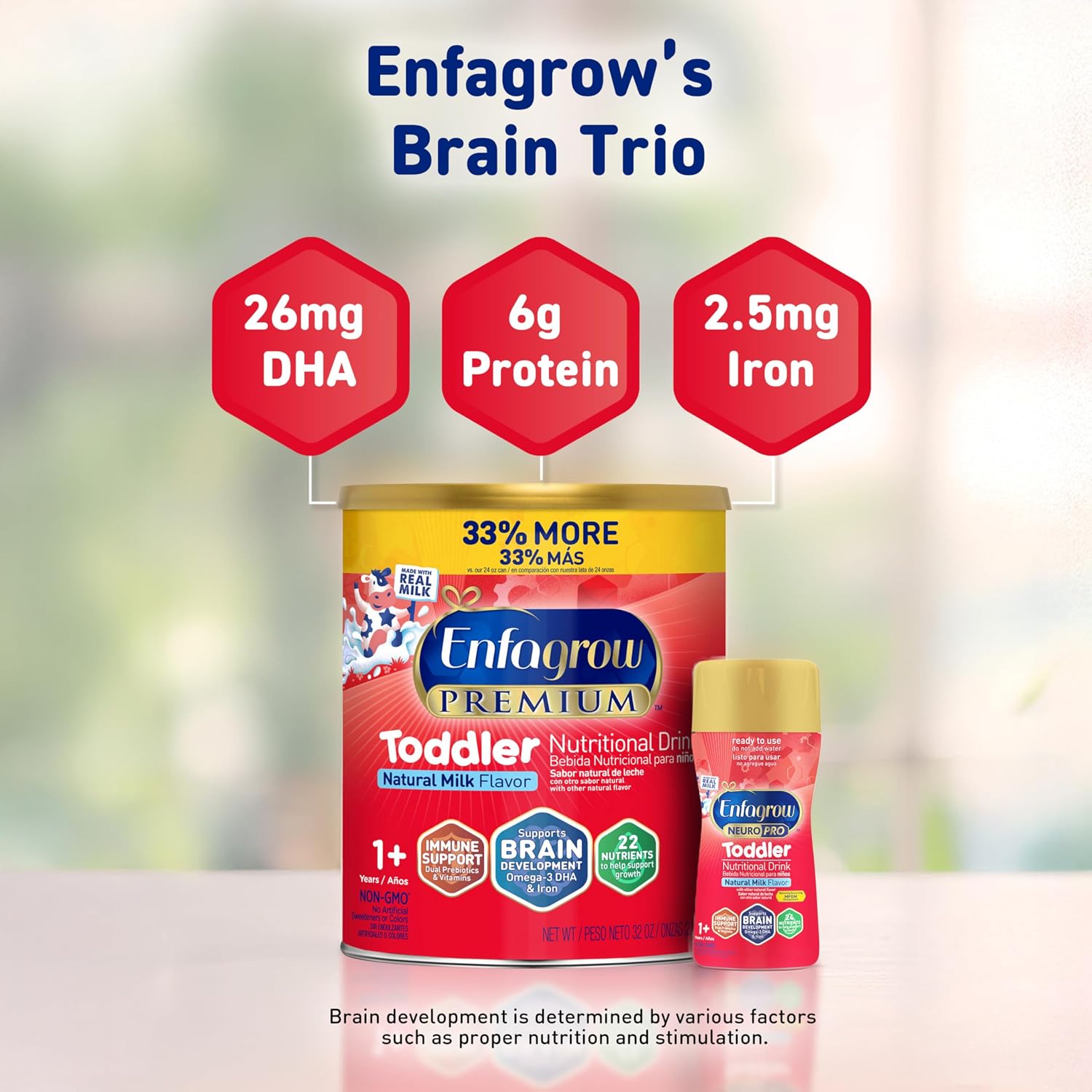Enfagrow NeuroPro Toddler Ready-to-Feed Nutritional Drink, 8 fl Oz, 6 CT image 4