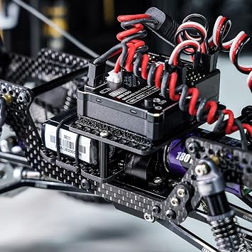 INJORA Double Decker Battery ESC Receiver Tray for 1/18 TRX4M