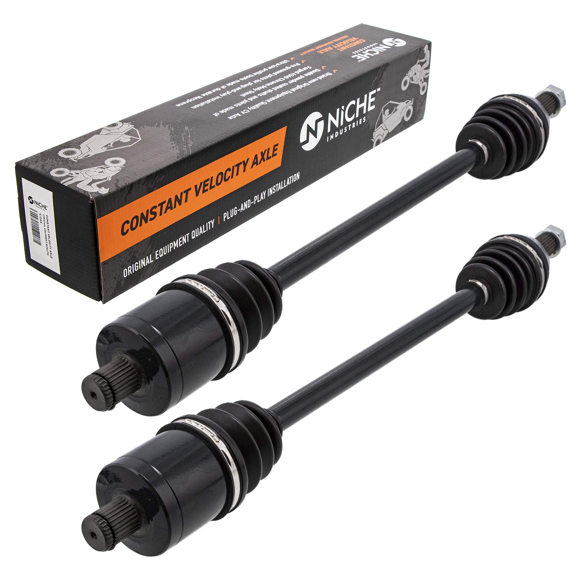 Amazon.com: NICHE Rear CV Axle Half Drive Shaft for Polaris