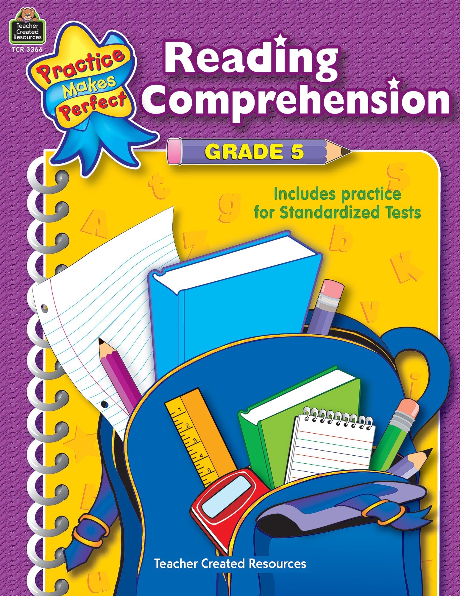 Teacher Created Resources Reading Comprehension Grade 5