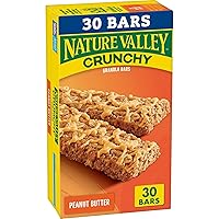 Vista 8 de Nature Valley - Barras de granola crujientes, mantequilla de maní, 12 unidades, 8.94 onzas (6 sobres)